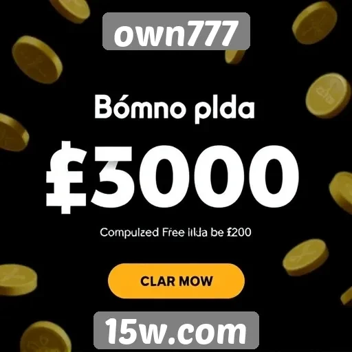 Promoções e bônus oferecidos na plataforma own777